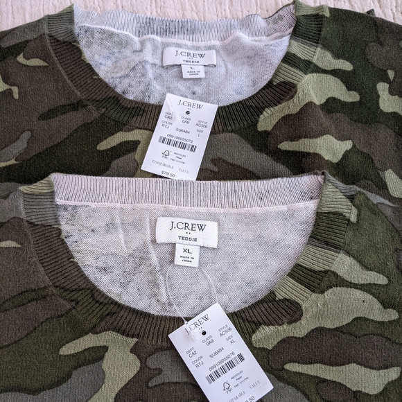 J. Crew Camo Teddie Sweater - Picture 11 of 11